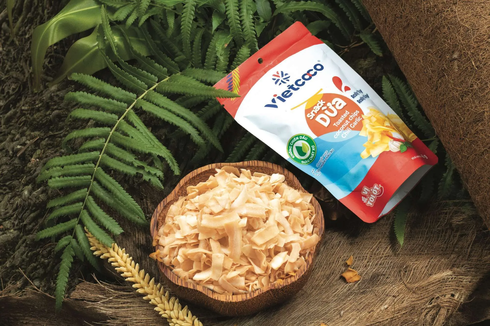 Vietcoco Snack dừa Vietcoco Snack dừa