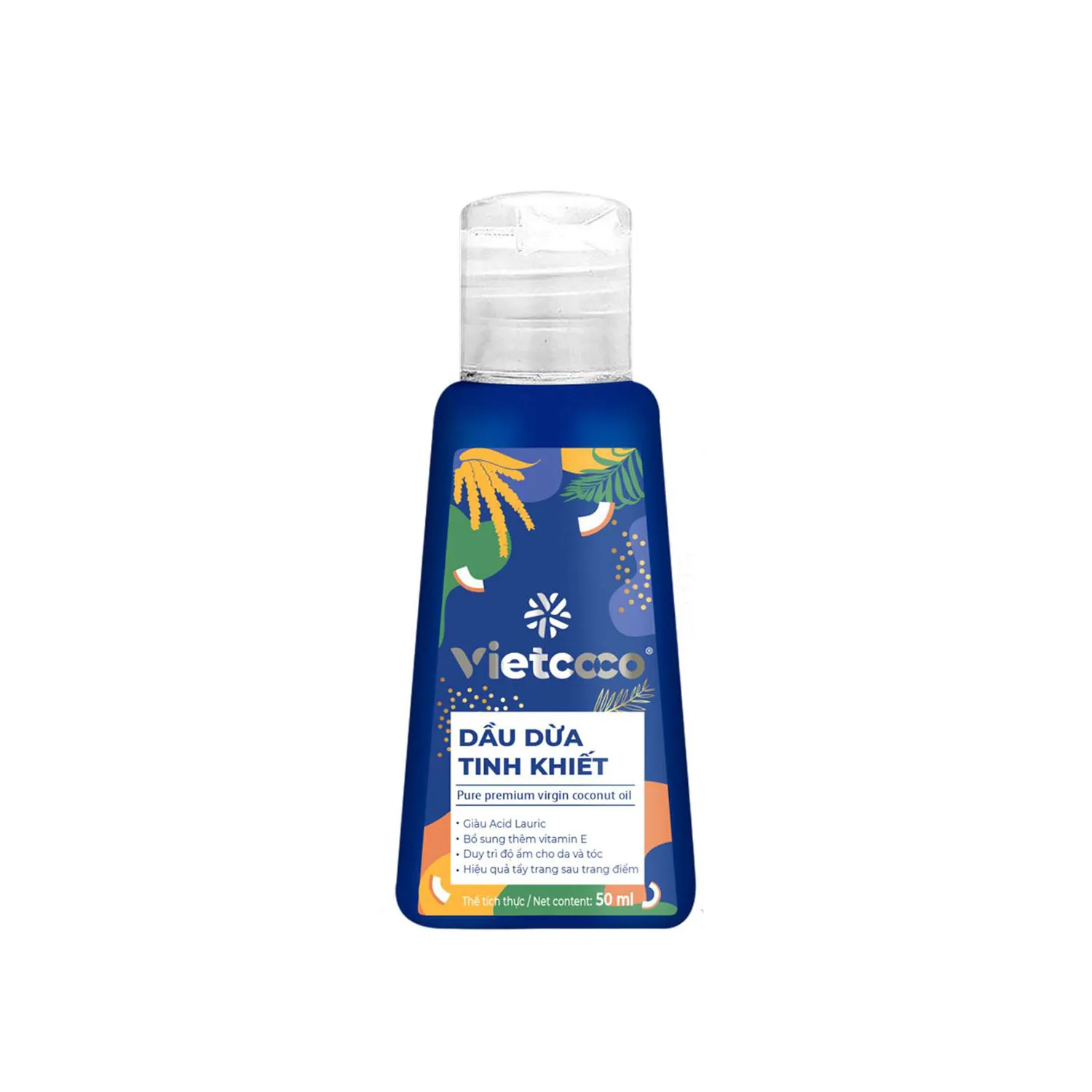Vietcoco Dầu dừa tinh khiết (30ml) Vietcoco Dầu dừa tinh khiết (30ml)