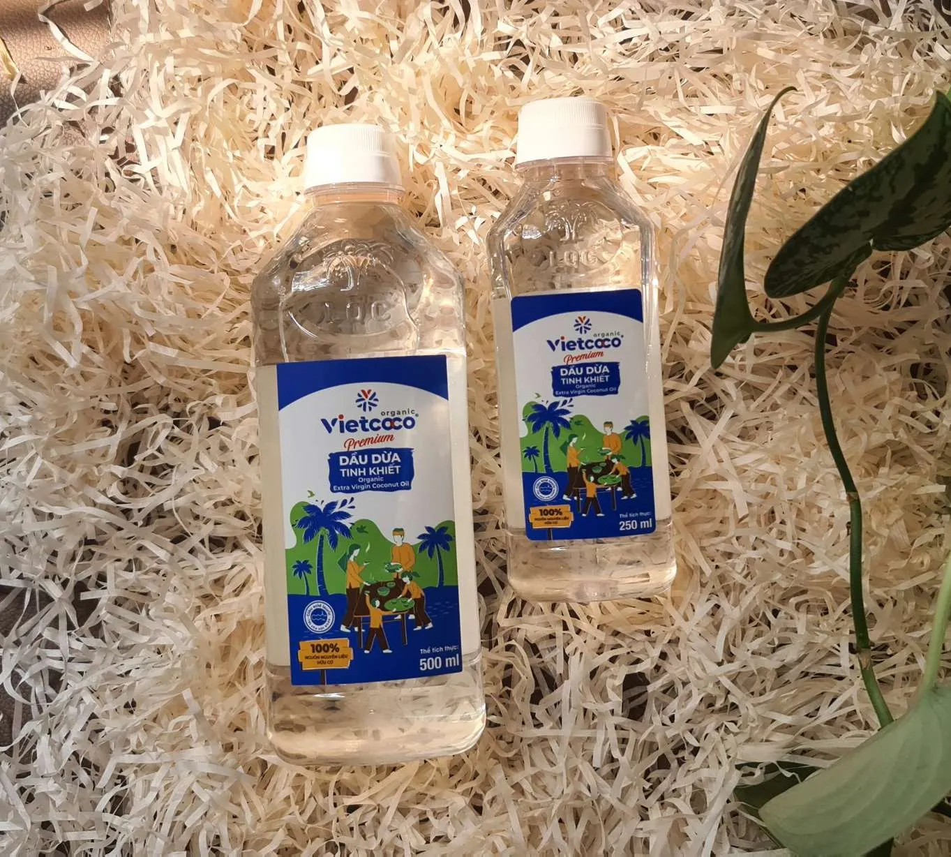 Vietcoco Dầu dừa tinh khiết Organic