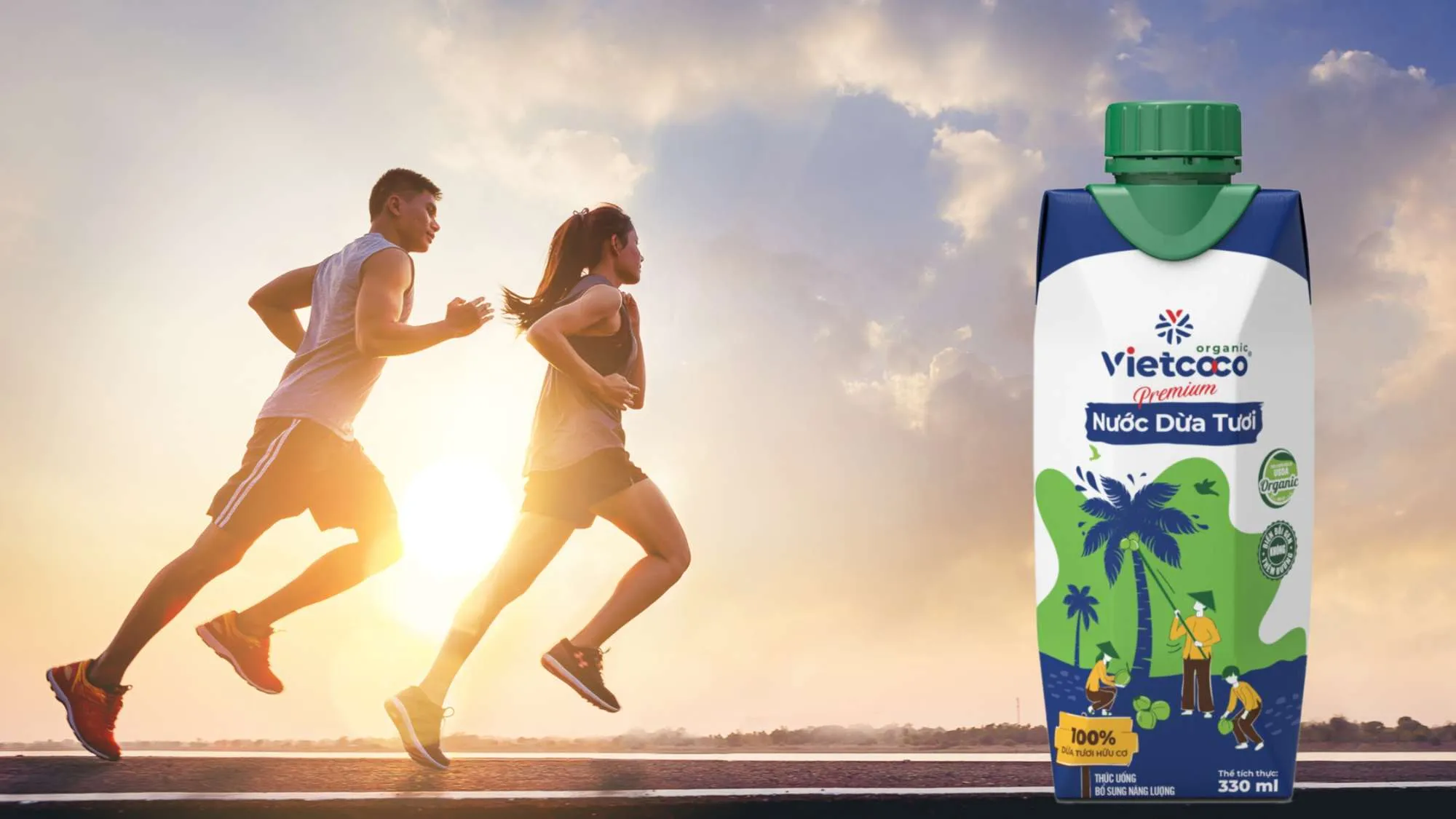 Vietcoco Nước dừa tươi Organic Vietcoco Nước dừa tươi Organic