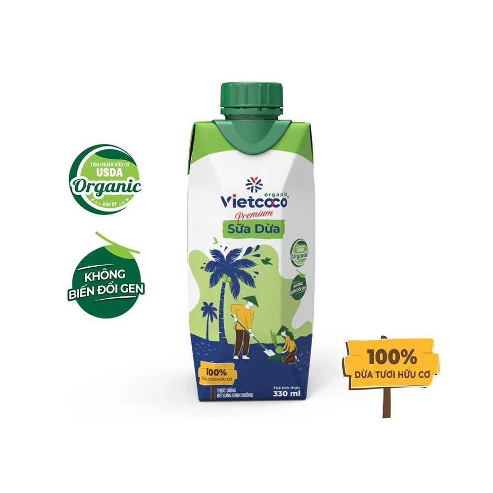 Vietcoco Sữa dừa Organic