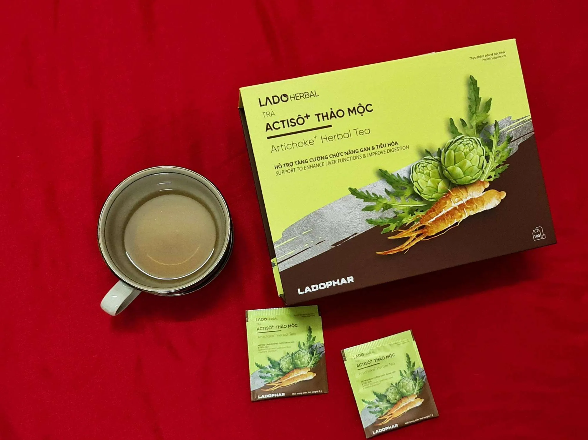 Ladophar Artichoke Ginseng tea