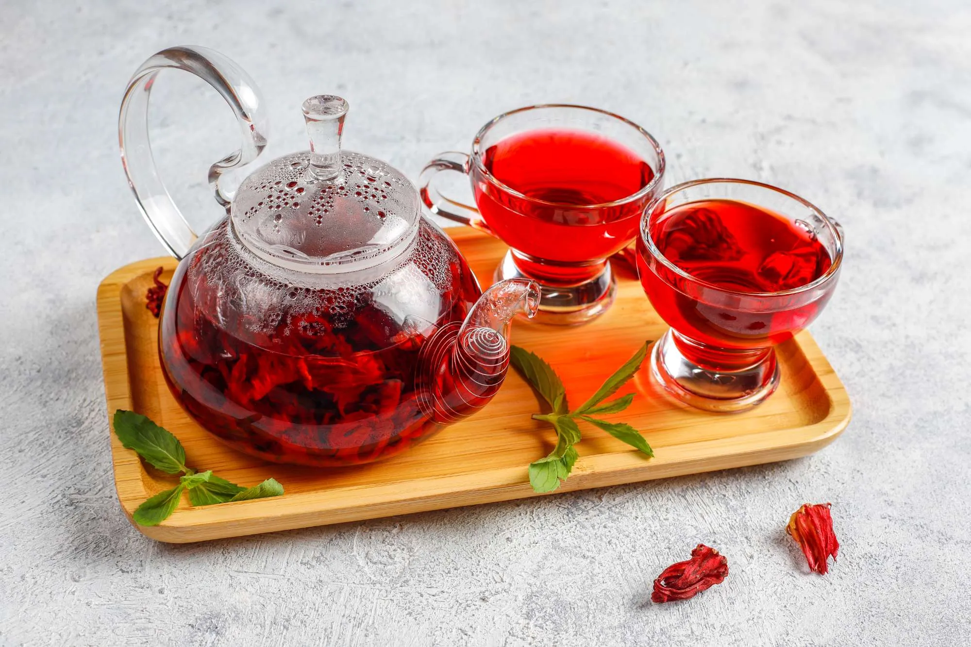 Trà actisô đỏ Hibiscus Sabdariffa Trà actisô đỏ Hibiscus Sabdariffa